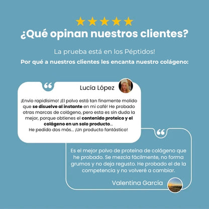 Bio Vital® Colágeno y Proteína de Alta Pureza Anti Edad