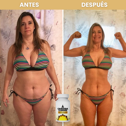 Candida Cleanse® Cápsulas que reducen antojos, hinchazón y fatiga