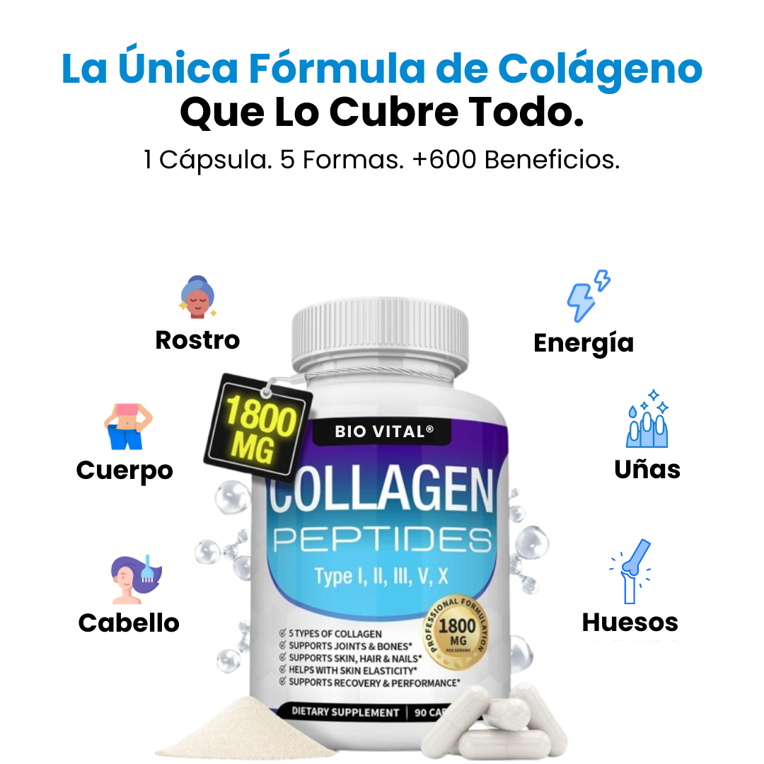 Bio Vital Colágeno® de Alta Pureza Anti-Edad