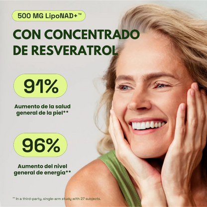 NAD+ Advanced de Alta Pureza Anti-Envejecimiento