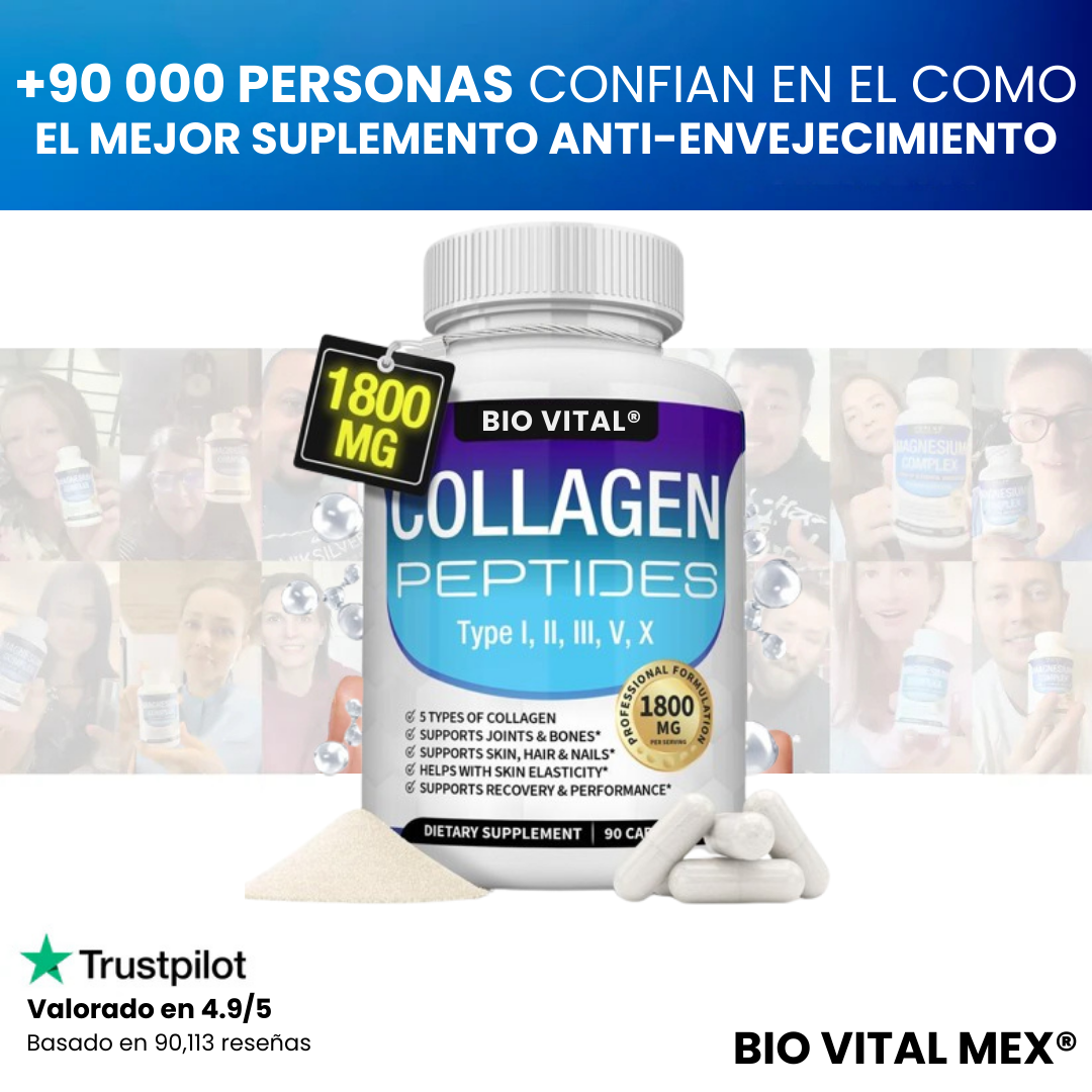 Bio Vital Colágeno® de Alta Pureza Anti-Edad