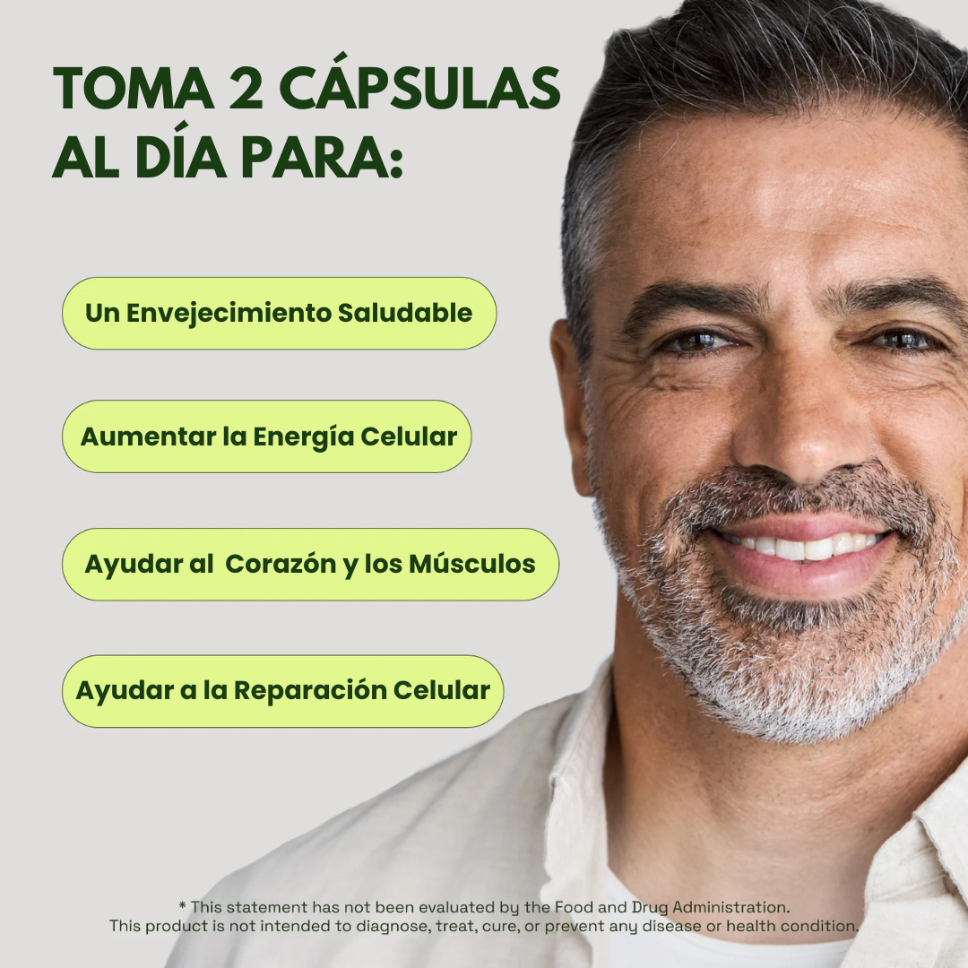 NAD+ Advanced de Alta Pureza Anti-Envejecimiento