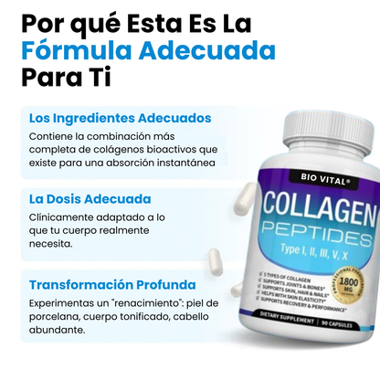 Bio Vital Colágeno® de Alta Pureza Anti-Edad