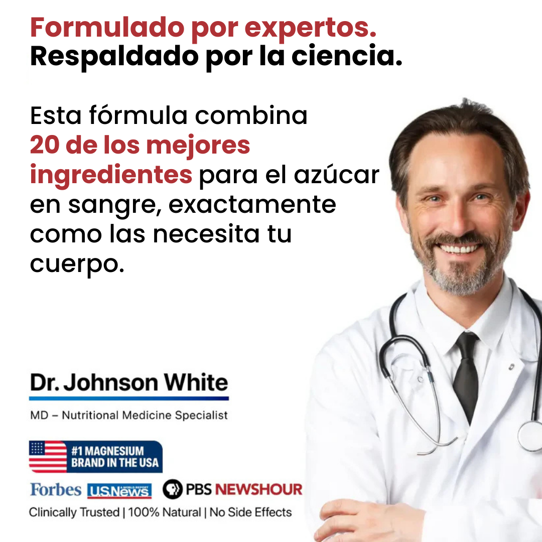 Bio Vital Blood Sugar Complex® Cápsulas que reducen diabetes