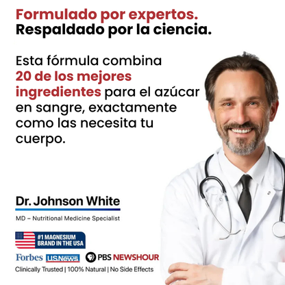 Bio Vital Blood Sugar Complex® Cápsulas que reducen diabetes