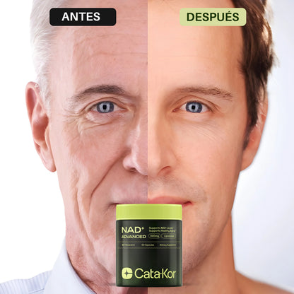 NAD+ Advanced de Alta Pureza Anti-Envejecimiento
