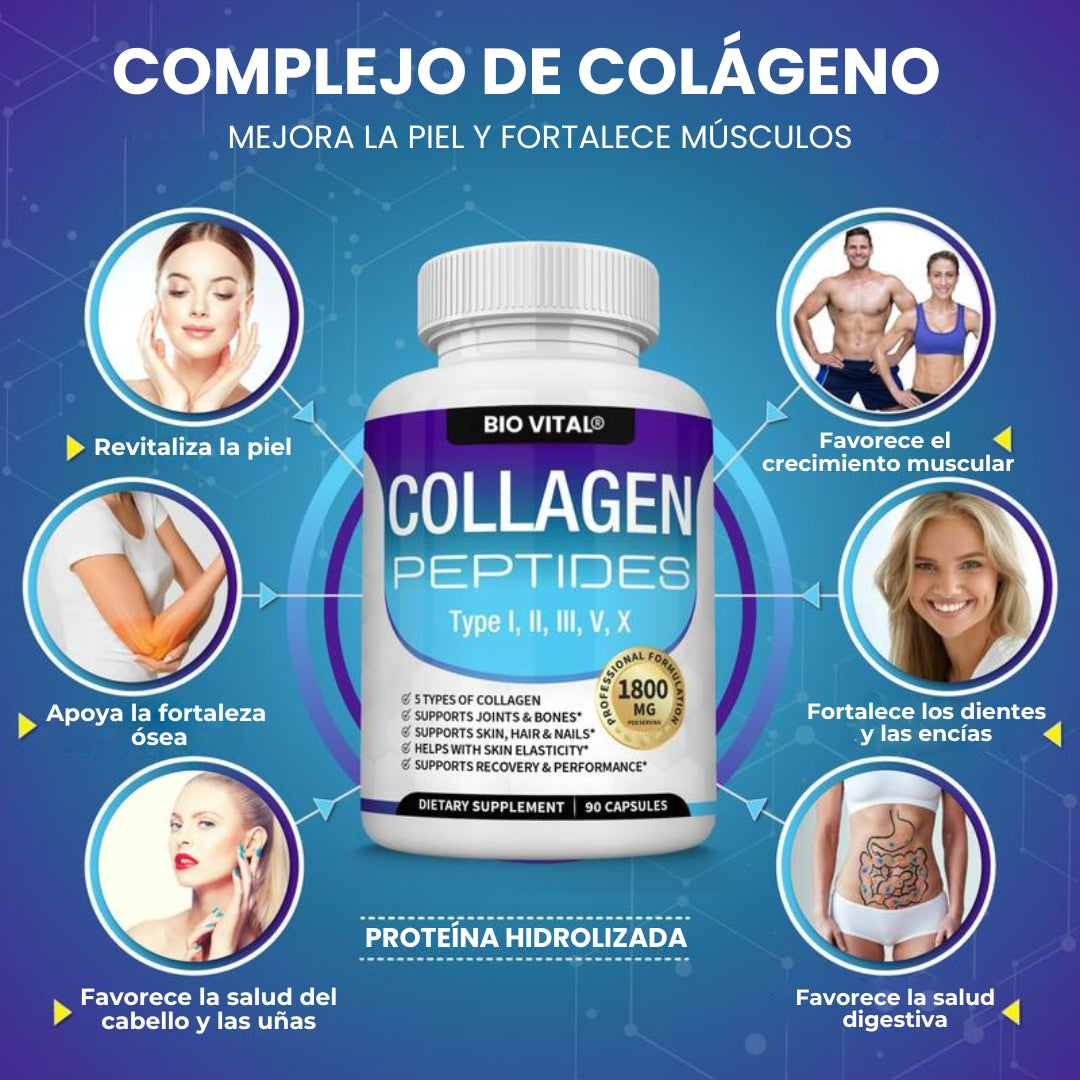 Bio Vital Colágeno® de Alta Pureza Anti-Edad